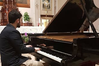 record piano and church organ for church, ministries and choir performance