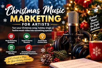 promote your christmas songs for the holiday season