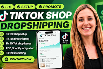 fix tik tok dropshipping setup tiktok shop product listing tiktok shop marketing