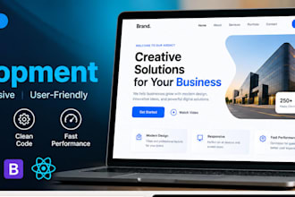 build a modern, responsive and professional website