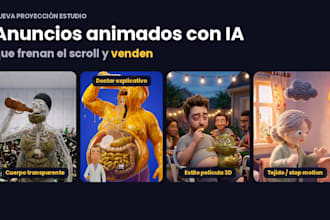 crear anuncios animados 3d con ia que venden tu producto