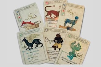 design card game deck board game art tcg cards card box playing cards tarot card