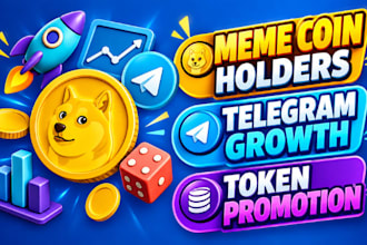 grow meme coin holder, crypto token promotion, meme coin marketing, solana token