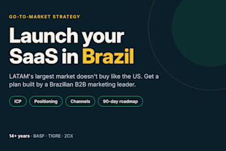 create your go to market strategy to launch your saas