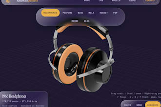 create glb and usdz 3d models for web and ar
