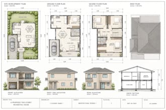 draw deck permit plans and construction drawings