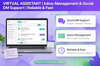 manage your gmail inbox and handle ig x threads and email support