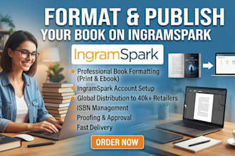 format and publish your book on ingramspark