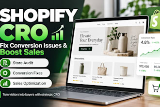 optimize shopify cro fix conversions issues and boost store sales