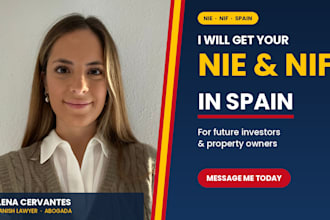 obtain your nie nif number in spain