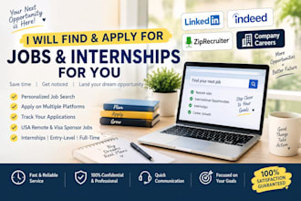 search and apply internships and jobs for you