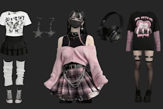 fix, edit custom vrchat assets, clothing, props, outfit in unity