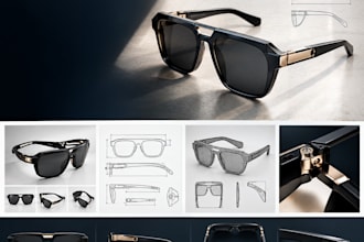 create custom 3d printable sunglasses frame models eyewear designs