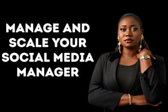 manage and scale your social media page