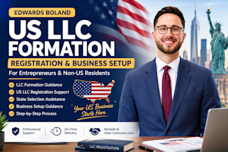 assist with US llc formation llc registration and business setup