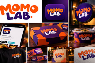 design a premium logo and brand identity