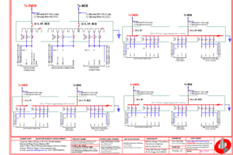 design electrical single line diagram sld