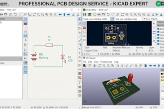 design custom led driver pcb, schematic design, and constant current circuit