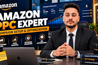 manage and optimize amazon PPC campaigns and sponsored ads