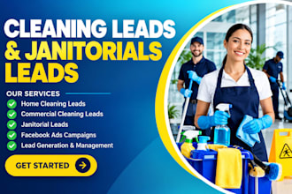 home cleaning leads commercial cleaning contracts janitorial lead facebook ads
