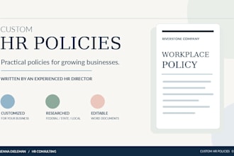 write custom HR policies for your business