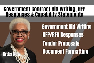 write government bids, rfp responses and capability statement