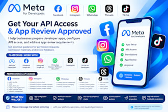 get meta app approval ig whatsapp tiktok thread whatsapp api permissions fast
