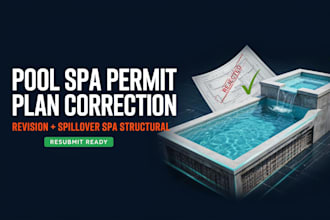 pool renovation retrofit repermit, plunge pool swim spa structural detailing