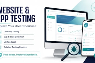 test your website and mobile app