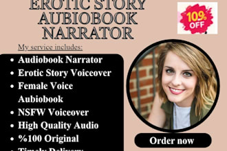 narrate your female fiction erotic audiobook narration for acx audible voiceover