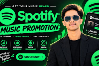 do spotify music promotion with targeted audience