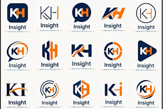 do custom minimalist wordmark, typography, lettermark, text logo design
