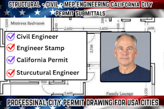 be your civil engineer for georgia permit sets with sign and seal