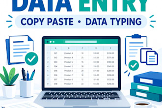 data entry and copy paste