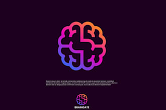 design medical, health, brain, pharmacy, clinics, and sciences logo