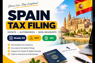 be your spain tax advisor for autonomo and expat tax filing