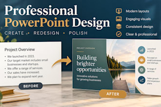 design and redesign powerpoint presentations