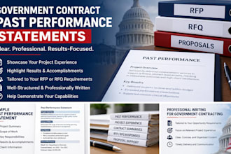 write government contract past performance statements