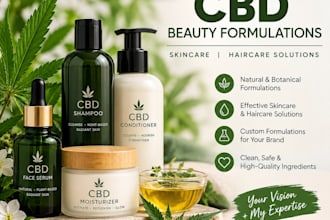natural cbd beauty formulations skincare haircare solutions