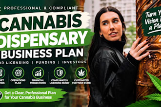 write cannabis business plan for dispensary licensing