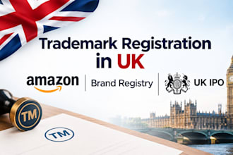 do UK trademark registration, amazon brand registry