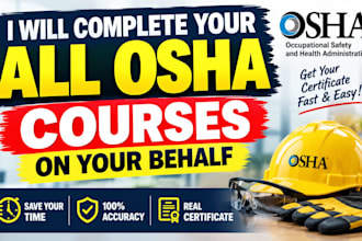 osha 10, 30, and 40 hours courses