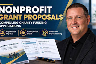 write a nonprofit grant proposal to support your charity funding application