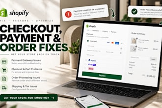 fix shopify checkout error fix payment and cart errors