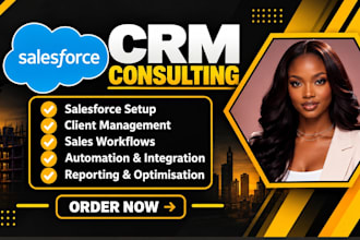 setup salesforce CRM consulting client management salesforce sales workflows