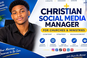 be your christian social media manager for churches and ministries