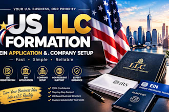 do US llc registration llc formation company setup registration and ein number