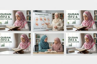 teach quran with tajweed, noorani qaida and islamic duas