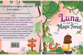 children book illustration and cover design