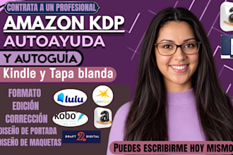 edita y estructura tu libro de autoayuda, kindle y rústica para KDP